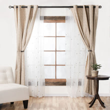 Load image into Gallery viewer, 56 X 98 in. Filigree Blackout Curtain
