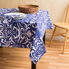 Load image into Gallery viewer, 58 X 70 in. Rectangular Cotton Vintage Royalty Tablecloth (4 Colors)
