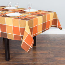 Load image into Gallery viewer, 60 X 102 in. Rectangular Autumn Theme Cotton Tablecloth (3 Colors)
