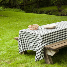 Load image into Gallery viewer, 90 X 156 in. Rectangular Polyester Tablecloth Checkered
