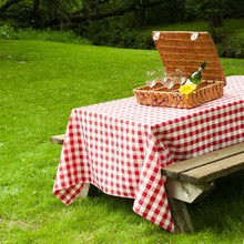 Load image into Gallery viewer, 90 X 132 in. Rectangular Polyester Tablecloth Checkered (4 Colors)
