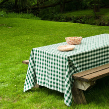 Load image into Gallery viewer, 60 X 126 in. Rectangular Tablecloth Checkered (4 Colors)
