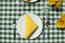 Load image into Gallery viewer, 60 X 126 in. Rectangular Tablecloth Checkered (4 Colors)
