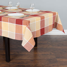 Load image into Gallery viewer, 60 X 102 in. Rectangular Autumn Theme Cotton Tablecloth (3 Colors)
