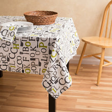 Load image into Gallery viewer, 60 X 126 in. Rectangular Chef Print Cotton Tablecloth
