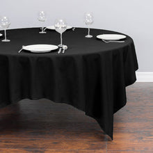 Load image into Gallery viewer, 85 in. Square Cotton-Feel Tablecloth (10 Colors)
