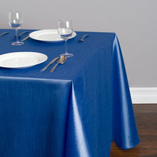 Load image into Gallery viewer, 90 X 156 in. Rectangular Shantung Silk Tablecloth Royal Blue
