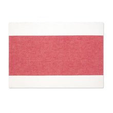 Load image into Gallery viewer, 13 X 19 in. Single Striped Cotton Placemats 4/Pack (7 Colors)
