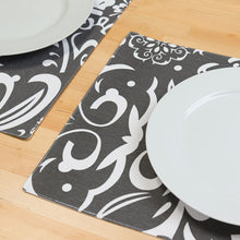 Load image into Gallery viewer, 13 X 19 in. Vintage Royalty Cotton Placemats 4/Pack (8 Colors)
