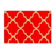 Load image into Gallery viewer, 13 X 19 in. Moroccan Print Cotton Placemats 4/pack (2 Colors)
