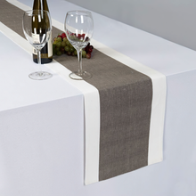 Load image into Gallery viewer, 13 X 90 in. Single Striped Cotton Table Runner (2 Colors)
