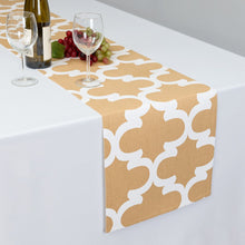 Load image into Gallery viewer, 13 X 90 in. Trellis Design Cotton Table Runner (9 colors)
