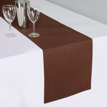 Load image into Gallery viewer, 13 x 90 in. Hemstitch Cotton Table Runner (3 Colors)
