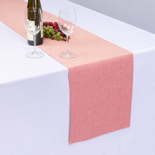 Load image into Gallery viewer, 13 X 90 in. Chambray Cotton Table Runner (5 Colors)
