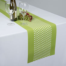 Load image into Gallery viewer, 13 X 90 in. Basketweave Stripe Cotton Table Runner (7 Colors)
