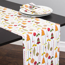 Load image into Gallery viewer, 13 x 90 in. Christmas Holiday Cotton Table Runner (5 Patterns)
