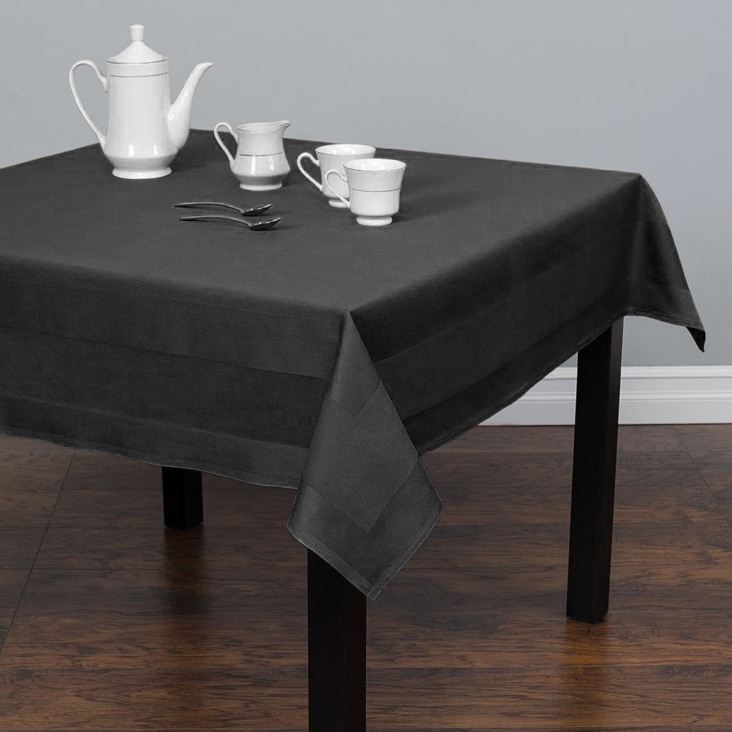 54 X 66 in. Satin Band Rectangular Cotton Tablecloth (7 Colors)