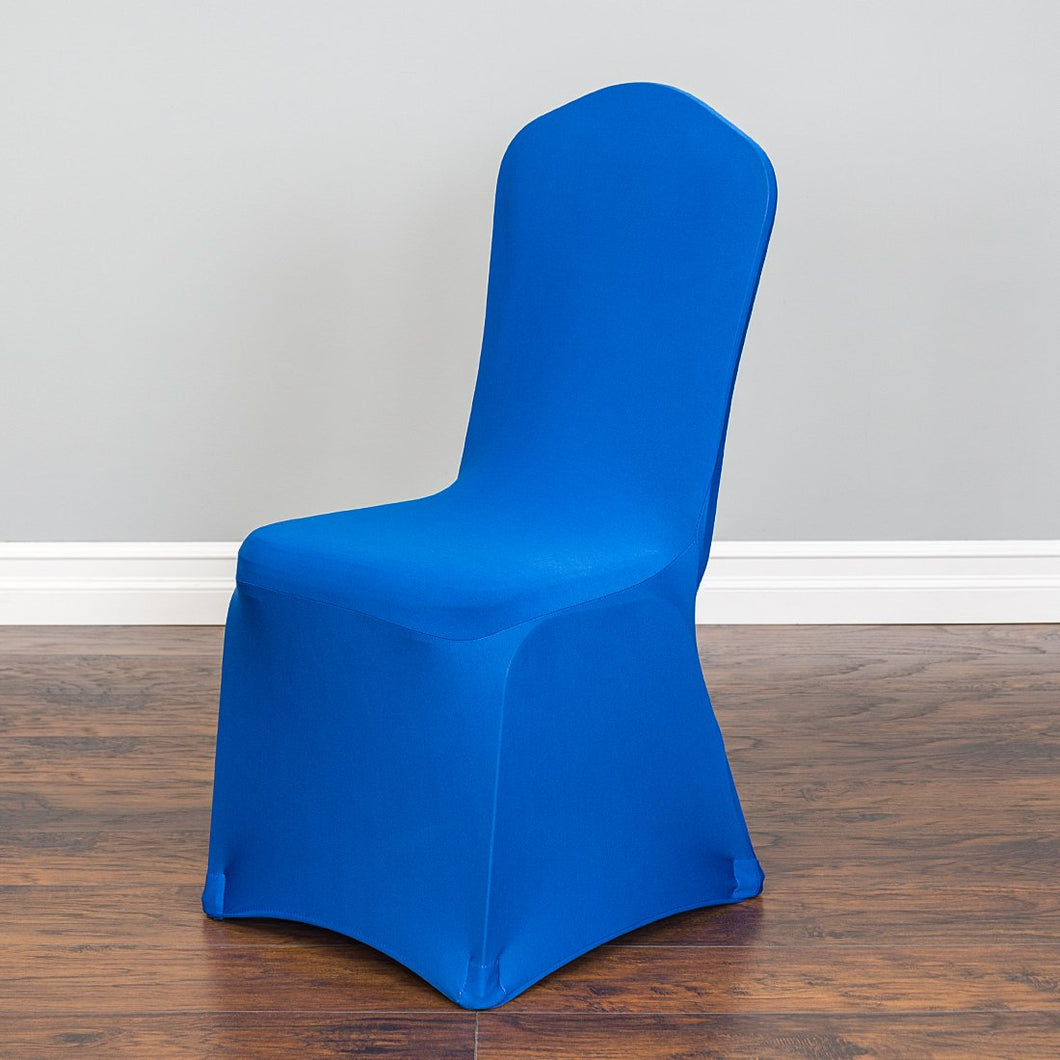 Bargain Stretch Banquet Chair Cover Royal Blue (5/Pack)