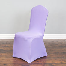 Load image into Gallery viewer, Bargain Stretch Banquet Chair Cover Lavender (5/Pack)
