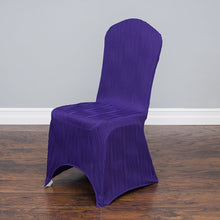 Load image into Gallery viewer, Wavy Stretch Banquet Chair Cover (9 Colors)
