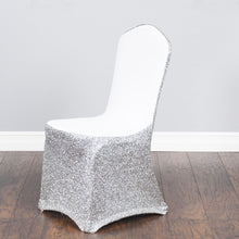 Load image into Gallery viewer, Glitter Stretch Chair Cover (3 Colors)
