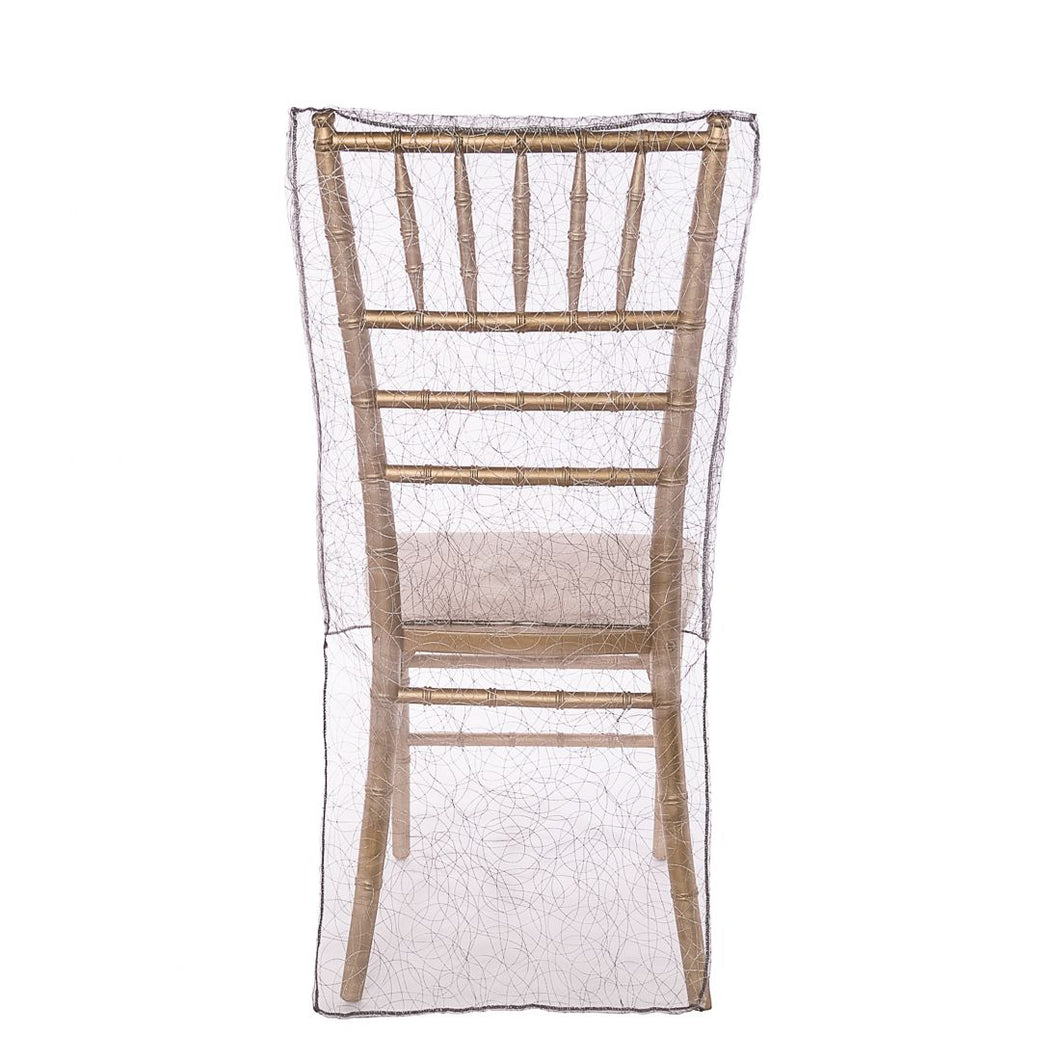 Chiavari Chair Cover Web Organza (6 Colors)