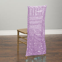 Load image into Gallery viewer, Sheer Sequin Chiavari Chair Cover (5 Colors)
