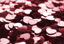 Load image into Gallery viewer, 1 Oz. Foil Heart Shaped Confetti (9 Colors)
