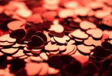 Load image into Gallery viewer, 1 Oz. Foil Heart Shaped Confetti (9 Colors)
