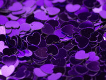 Load image into Gallery viewer, 1 Oz. Foil Heart Shaped Confetti (9 Colors)
