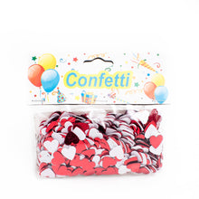 Load image into Gallery viewer, 1 Oz. Foil Heart Shaped Confetti (9 Colors)
