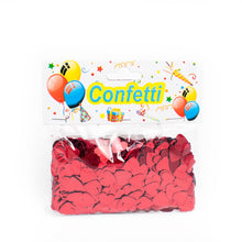 Load image into Gallery viewer, 1 Oz. Foil Heart Shaped Confetti (9 Colors)
