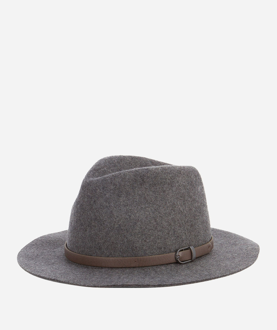 San Diego Women's Wide Brim Charcoal Fedora