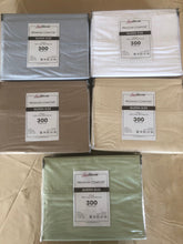 Load image into Gallery viewer, Premium Comfort 300 Thread Count Cotton Bed Sheet Set-Queen Size (4 Colors)
