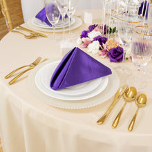 Load image into Gallery viewer, 18NPK-270185-18-in.-Shantung-Silk-Napkins-Purple-_1-Dozen
