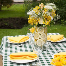 Load image into Gallery viewer, 90 X 156 in. Rectangular Polyester Tablecloth Checkered
