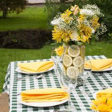 Load image into Gallery viewer, 90 X 132 in. Rectangular Polyester Tablecloth Checkered (4 Colors)
