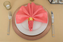 Load image into Gallery viewer, 18NPK-270140-18-in.-Shantung-Silk-Napkins-Coral-_1-Dozen
