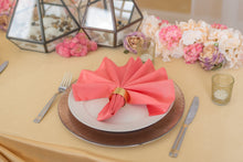 Load image into Gallery viewer, 18NPK-270140-18-in.-Shantung-Silk-Napkins-Coral-_1-Dozen
