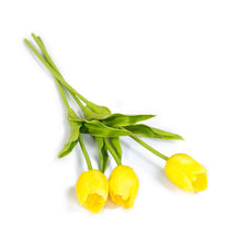 Load image into Gallery viewer, 10 Yellow foam Tulips
