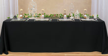 Load image into Gallery viewer, 90 X 156 in. Rectangular with Round Corners Polyester Tablecloth
