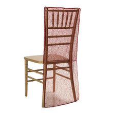 Load image into Gallery viewer, Chiavari Chair Cover Web Organza (6 Colors)
