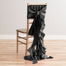 Load image into Gallery viewer, Curly Willow Taffeta Chair Sash (10 Colors)
