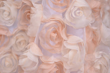 Load image into Gallery viewer, 21 ft. Tulle Rose Table Skirt (2 Colors)
