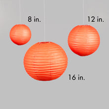 Load image into Gallery viewer, 12 in. Paper Lantern (4 Colors)
