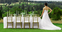 Load image into Gallery viewer, 90 X 156 in. Rectangular with Round Corners Polyester Tablecloth

