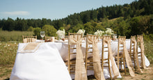 Load image into Gallery viewer, 90 X 132 in. Rectangular with Round Corners Polyester Tablecloth

