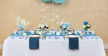 Load image into Gallery viewer, 90 X 132 in. Rectangular with Round Corners Polyester Tablecloth
